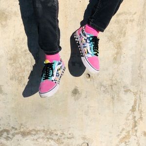 Mickey Mouse 90th anniversary vans